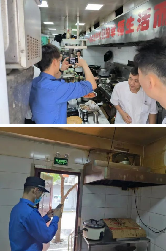 北外灘街道綜合行政執法隊開展油煙擾民專項執法整治工作