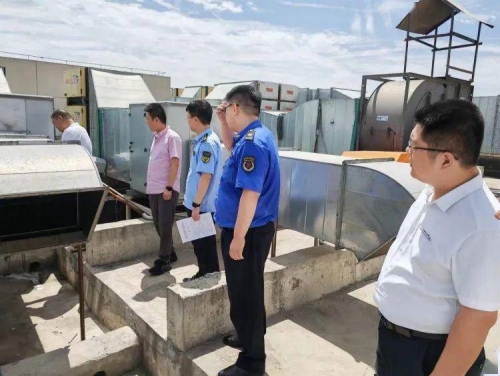 西咸新區多部門聯合開展大氣污染治理專項整治行動