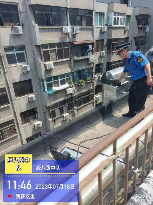 經八路中隊開展轄區內餐飲經營場所排查