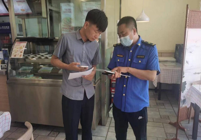 包頭市高新區市場監管和城市管理綜合行政執法大隊整治餐飲油煙味