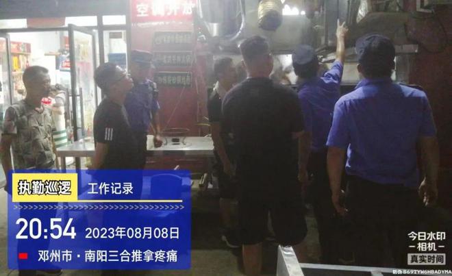鄧州市城管執法大隊推進餐飲油煙污染專項整治