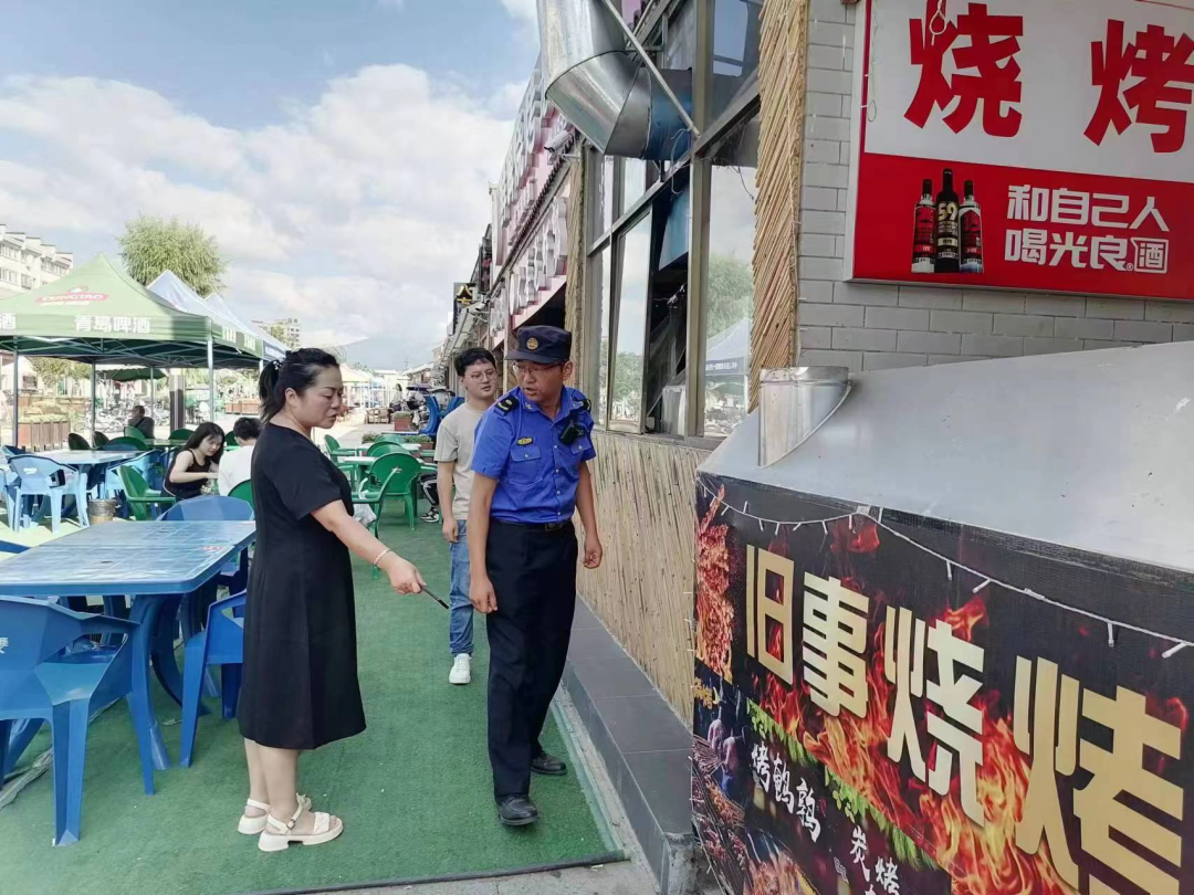 太白縣開展餐飲油煙治理工作情況督導檢查