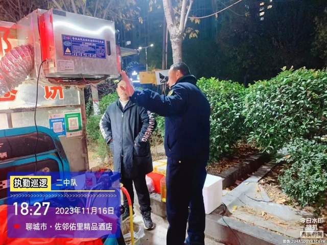 東昌府區綜合行政執法局開展冬季餐飲油煙污染專項整治行動