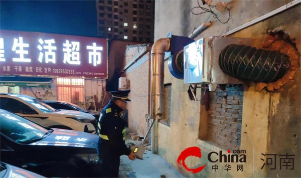 駐馬店開發區城市管理局開展轄區內餐飲企業油煙抽查整治行動