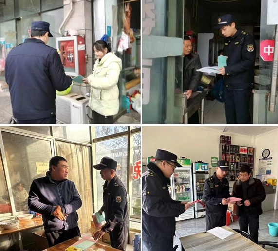 宣城市城市管理綜合執法局產業園區分局開展餐飲油煙專項整治行動