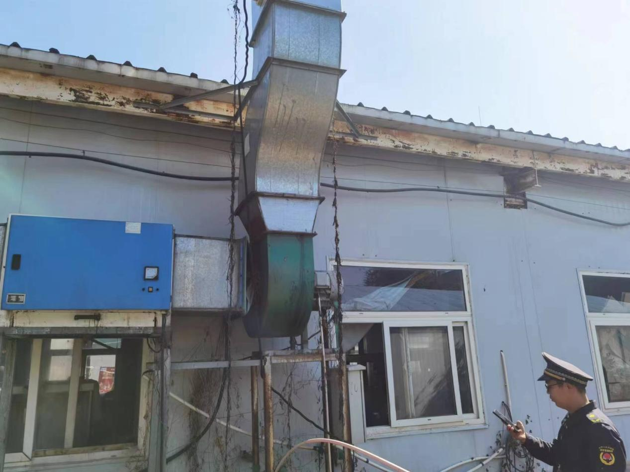 楓楊辦事處開展餐飲油煙專項檢查行動