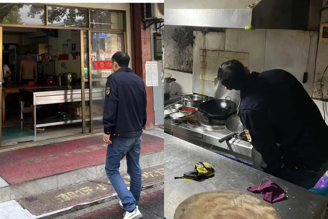 八一街開展餐飲油煙污染專項整治行動