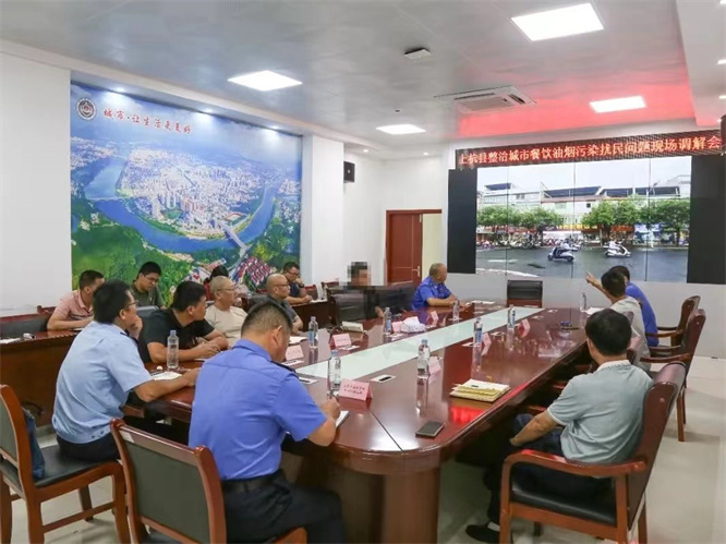 上杭縣執法局三舉措推動城市餐飲服務業油煙擾民問題點題整治工作